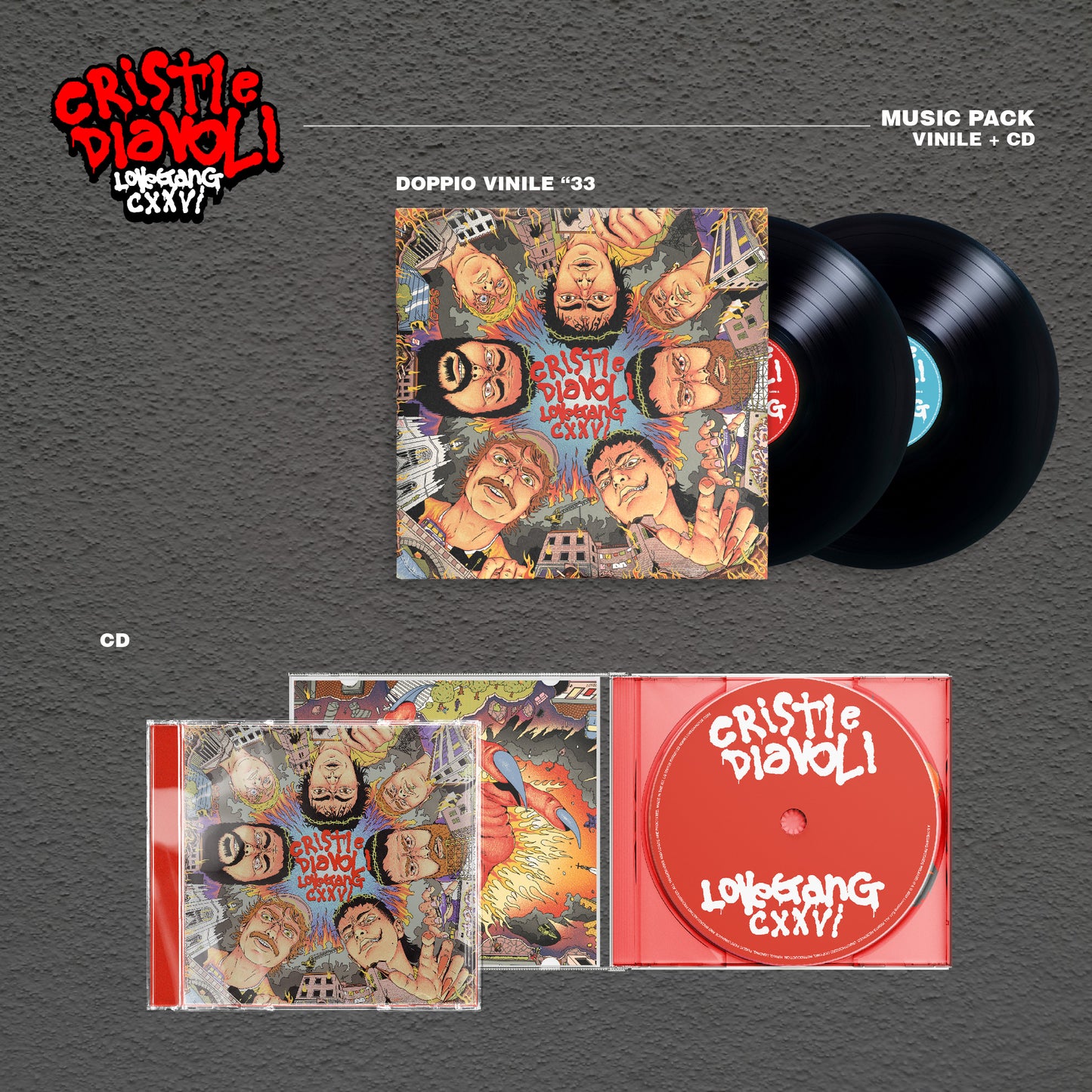 MUSIC PACK (vinile + cd)