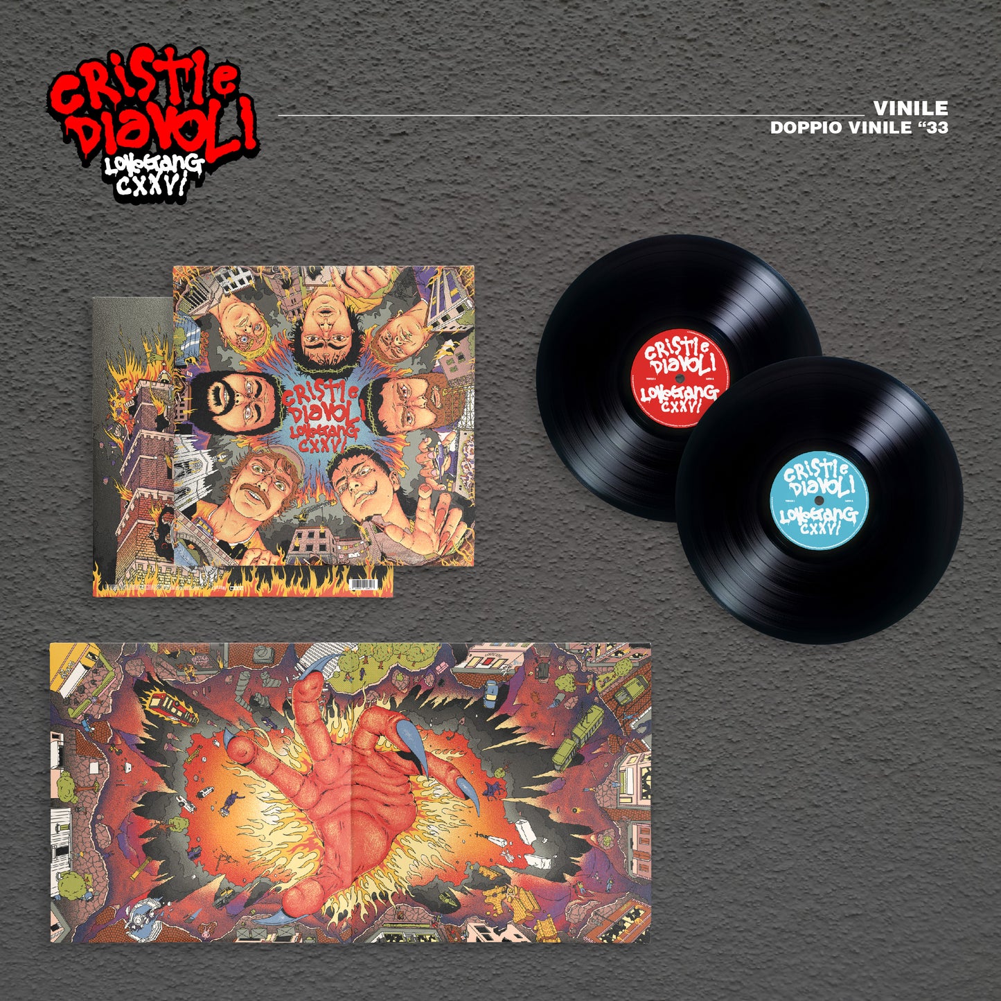 DOPPIO VINILE ''33 - Cristi e diavoli (Lovegang126)
